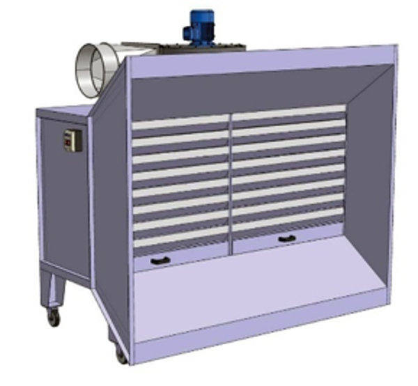 Picture of CR/M-2.5 SERIES WHEELED DUST SUCTION CABIN